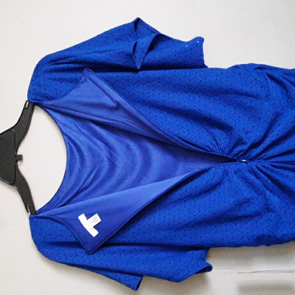London Style Royal Blue Maxi Dress - Picture 5 of 9